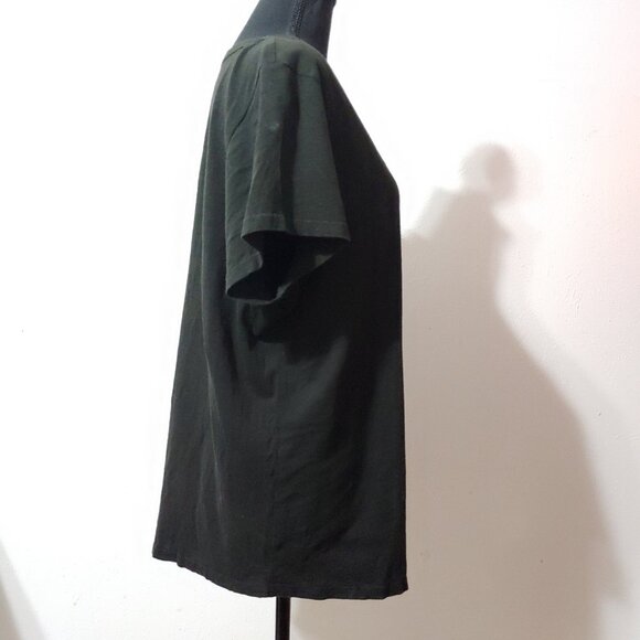 Eileen Fisher V Neck T Shirts Organic Cotton Short Sleeve Women XL Set of 2 - Picture 9 of 12